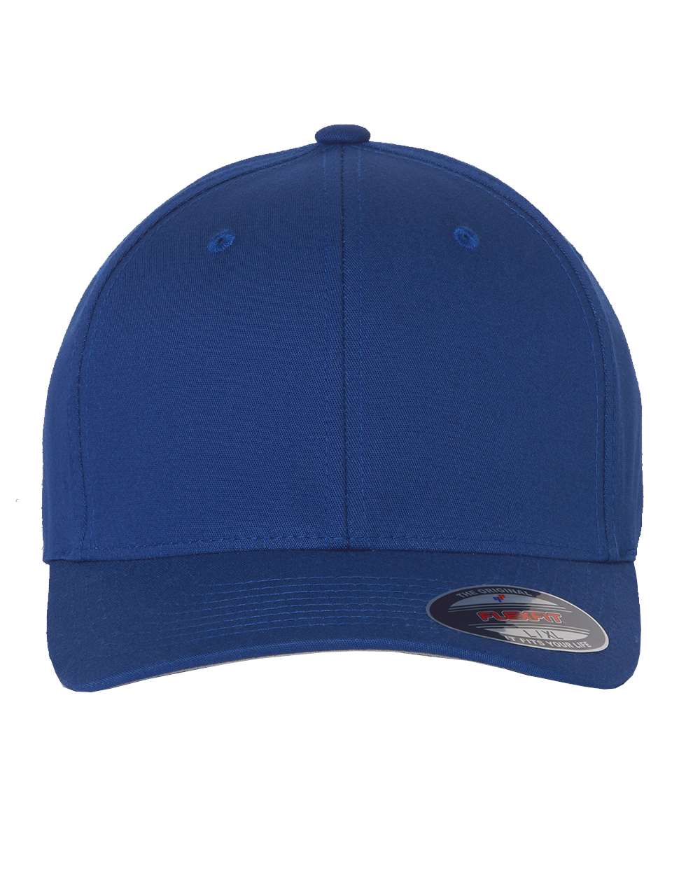 Custom Embroidery - Flexfit - V-Flexfit® Cotton Twill Cap - 5001