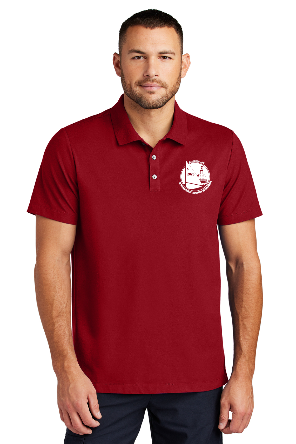Nonsuch 2026 Greenport Rendezvous - Mercer+Mettle® Stretch Pique Polo - MM1004