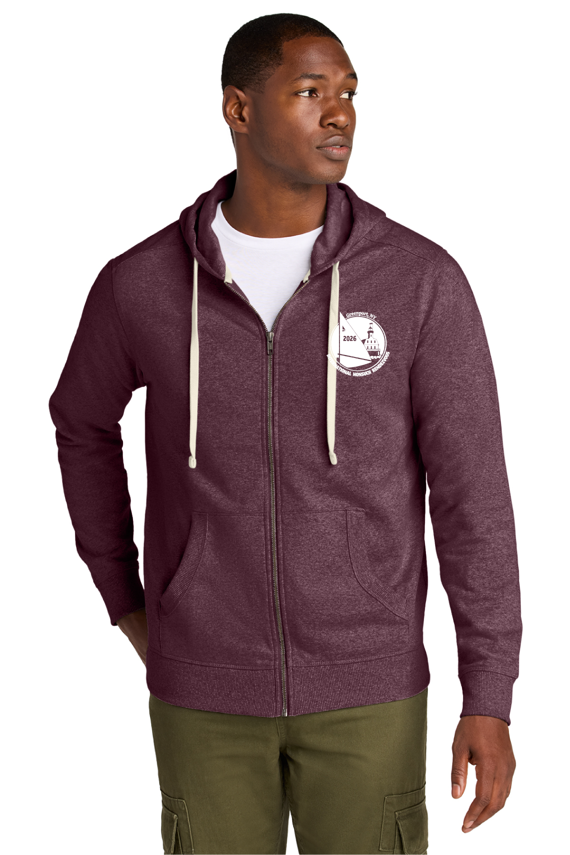 Nonsuch 2026 Greenport Rendezvous - District® Re-Fleece™ Full-Zip Hoodie DT8102