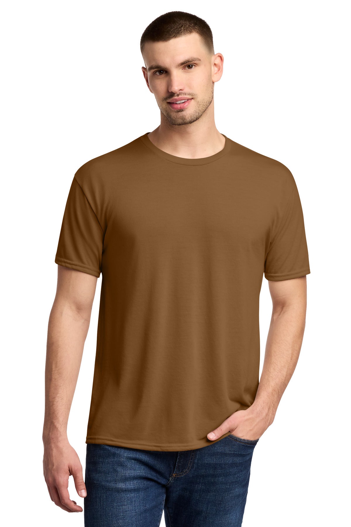 Custom Embroidery or DTF Print - Jerzees ®  Dri-Power ®  100% Polyester T-Shirt. 21M