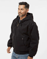 Custom Embroidery - DRI DUCK - Cheyenne Boulder Cloth™ Hooded Jacket with Tricot Quilt Lining - 5020