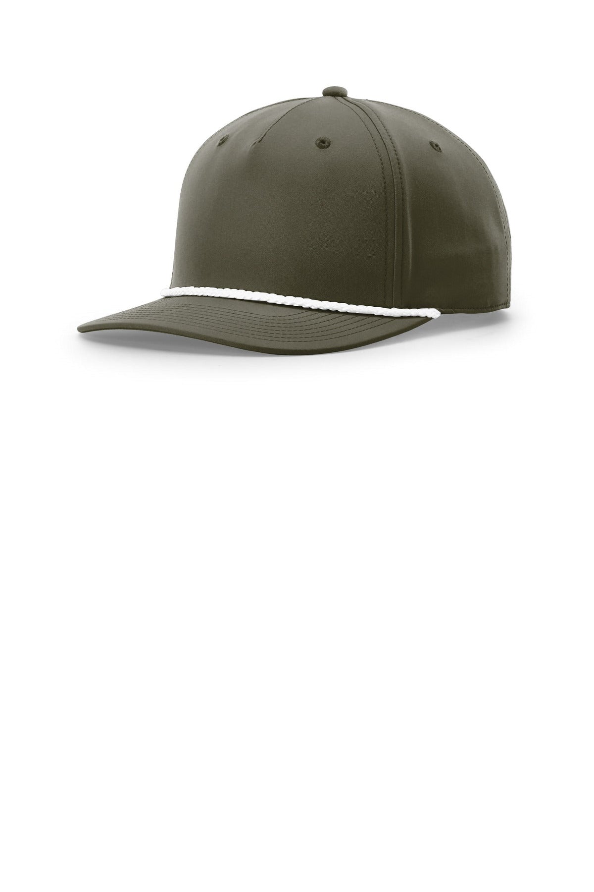 Custom Embroidery or DTF Print - Richardson 5-Panel Classic Rope Cap 258