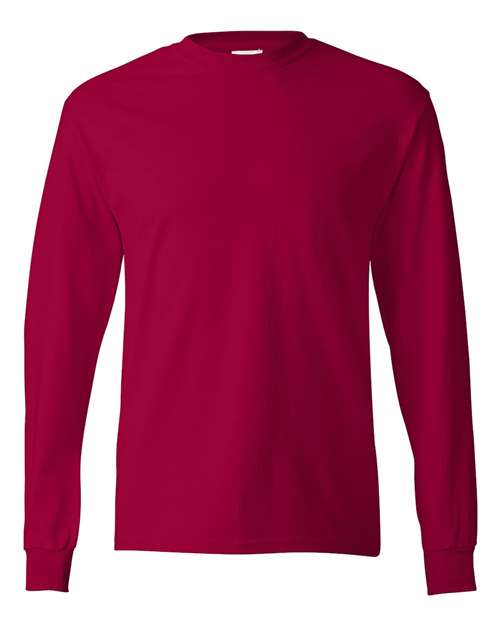 Custom Embroidered - Hanes - Authentic Long Sleeve T-Shirt - 5586