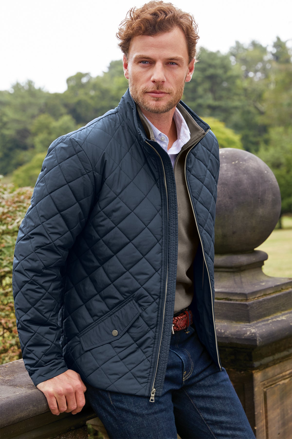 Custom Embroidered - Brooks Brothers® Quilted Jacket BB18600