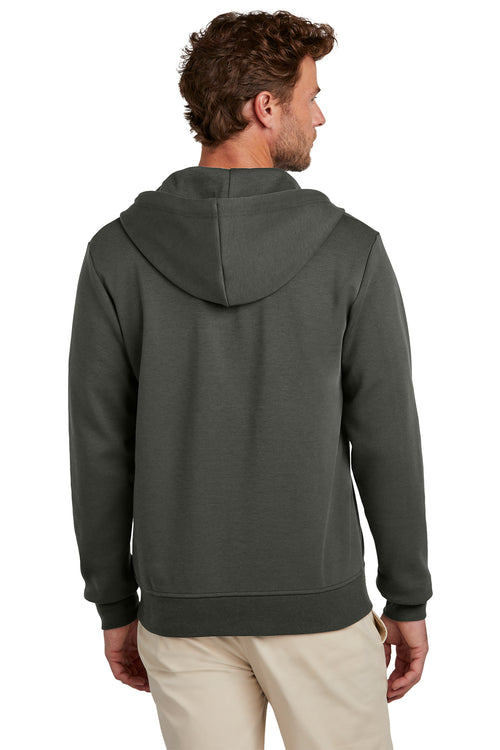 Brooks Brothers Double-Knit Full-Zip Hoodie With Custom Embroidery, BB18208