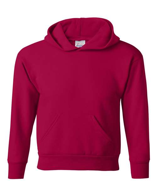 Custom Embroidered - Hanes - Ecosmart® Youth Hooded Sweatshirt - P473