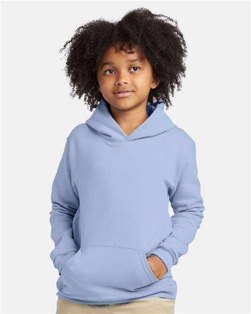 Custom Embroidered - Hanes - Ecosmart® Youth Hooded Sweatshirt - P473