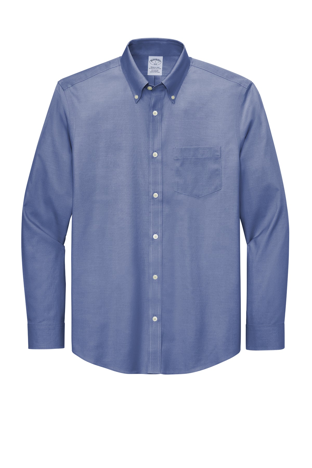 Custom Embroidered - Brooks Brothers® Wrinkle-Free Stretch Pinpoint Shirt BB18000