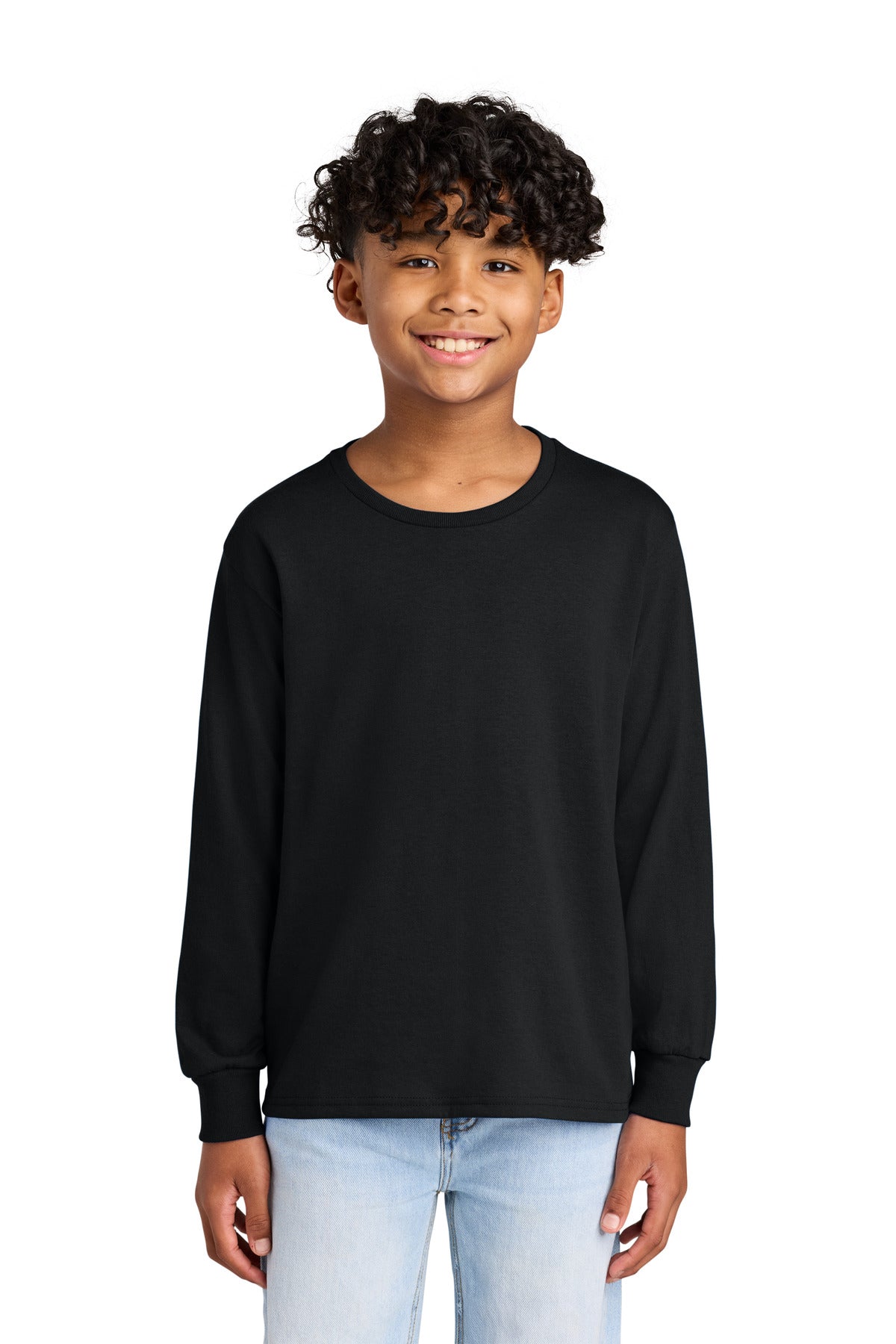 Custom Embroidery or DTF Print - Jerzees ®  Youth Dri-Power ®  50/50 Cotton/Poly Long Sleeve 29BL