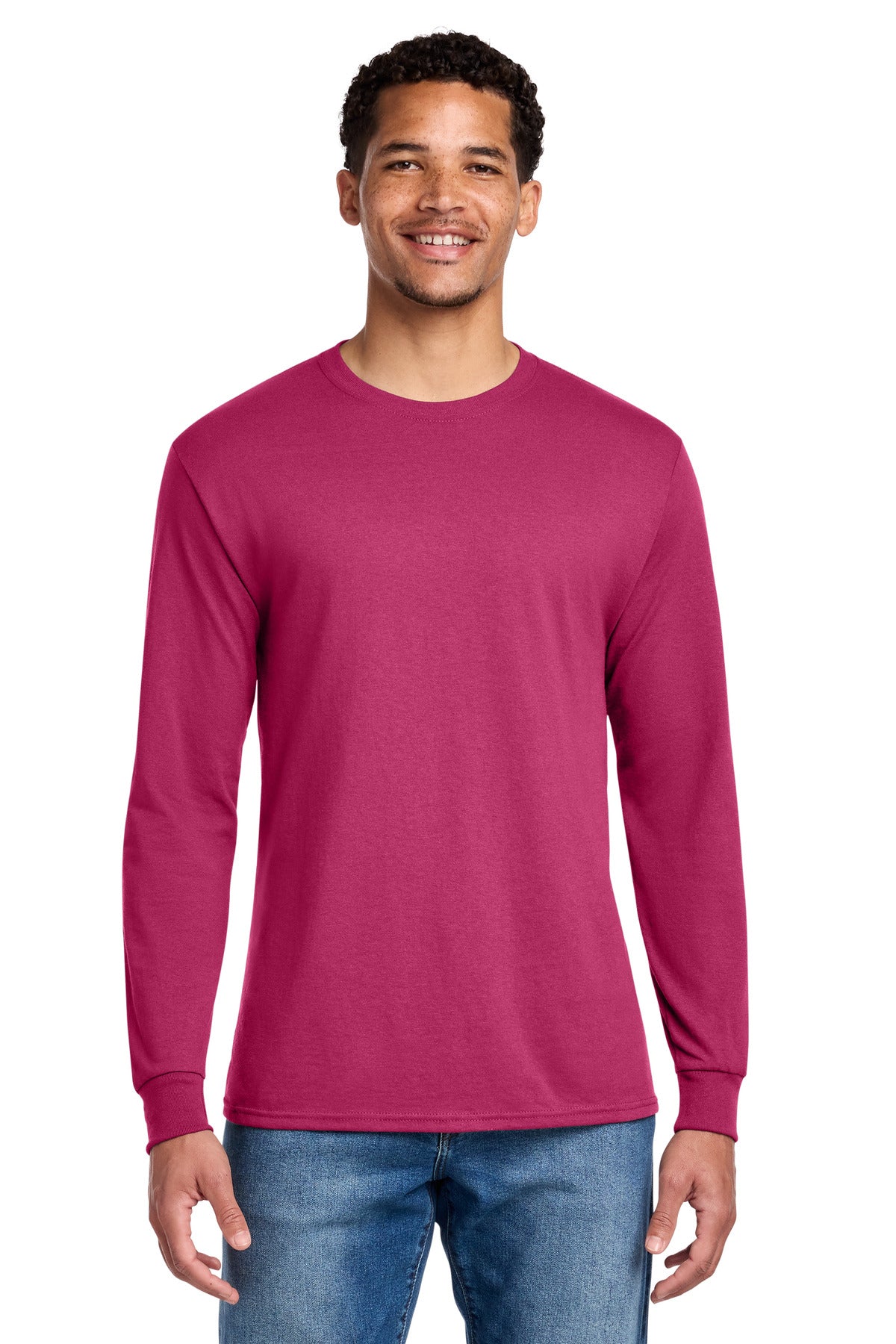 Custom Embroidery or DTF Print - Jerzees ®  - Dri-Power ®  50/50 Cotton/Poly Long Sleeve T-Shirt.  29LS