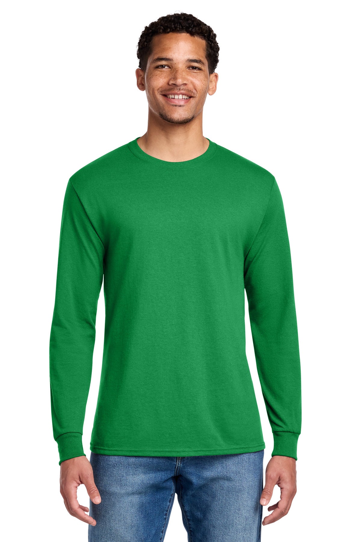 Custom Embroidery or DTF Print - Jerzees ®  - Dri-Power ®  50/50 Cotton/Poly Long Sleeve T-Shirt.  29LS