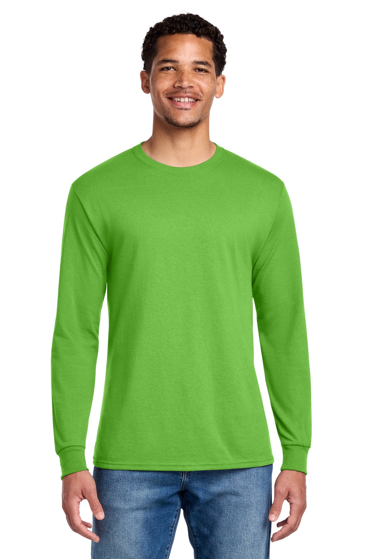 Custom Embroidery or DTF Print - Jerzees ®  - Dri-Power ®  50/50 Cotton/Poly Long Sleeve T-Shirt.  29LS