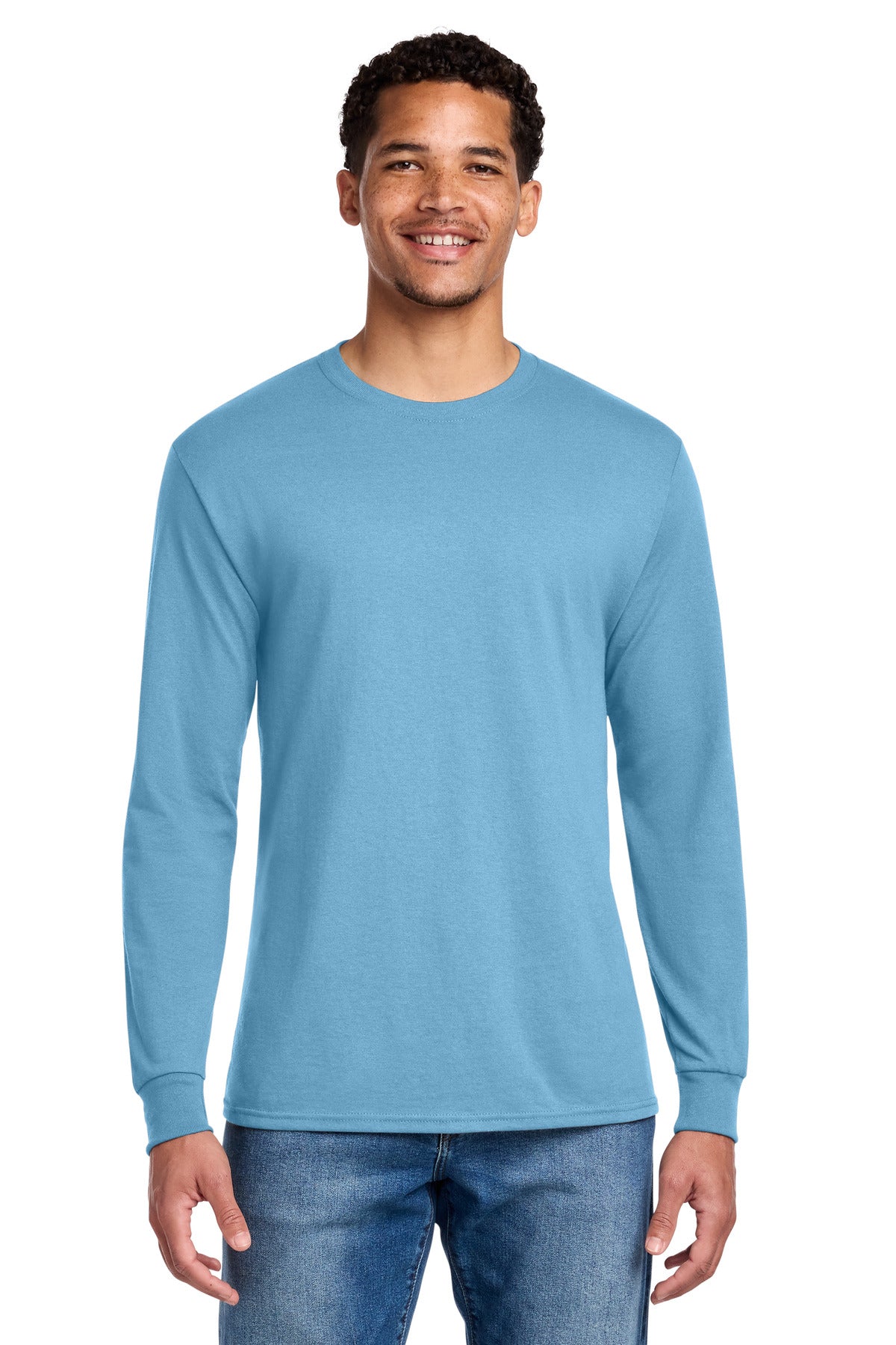 Custom Embroidery or DTF Print - Jerzees ®  - Dri-Power ®  50/50 Cotton/Poly Long Sleeve T-Shirt.  29LS
