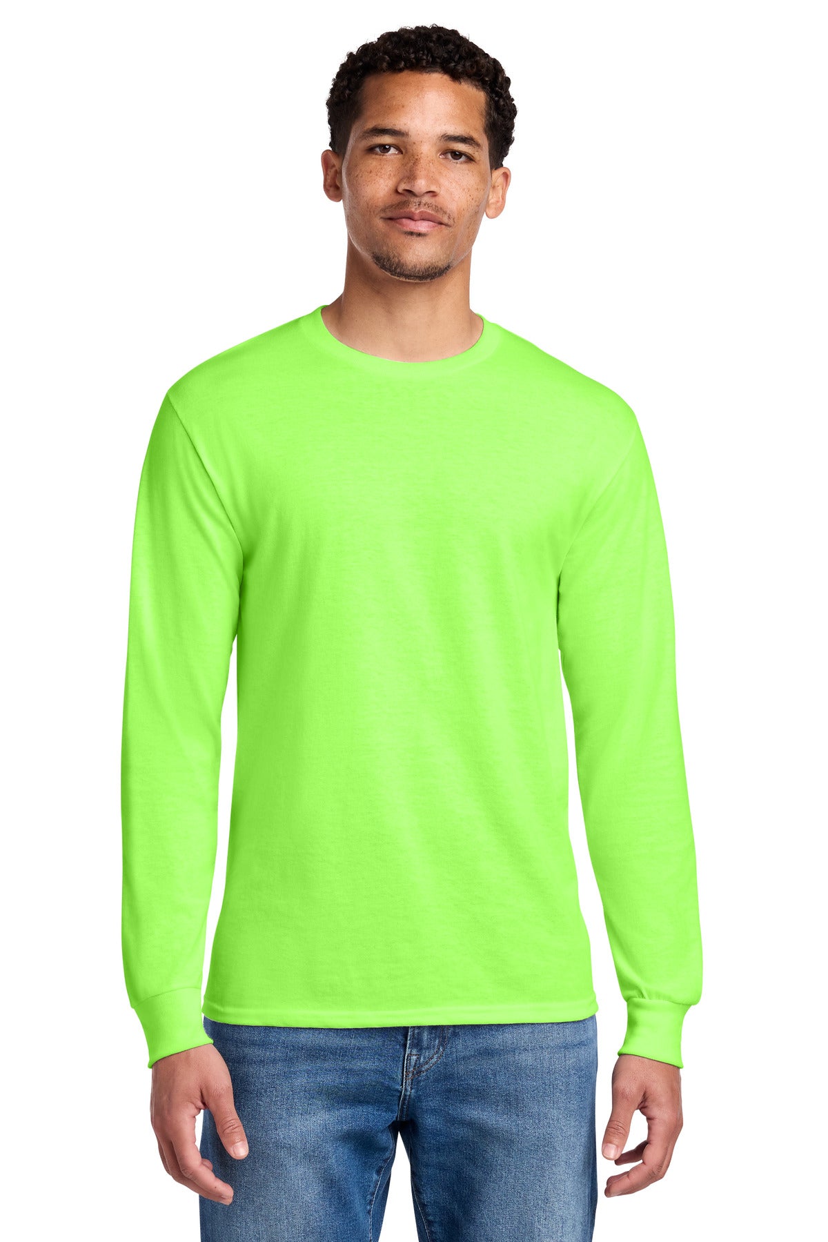Custom Embroidery or DTF Print - Jerzees ®  - Dri-Power ®  50/50 Cotton/Poly Long Sleeve T-Shirt.  29LS