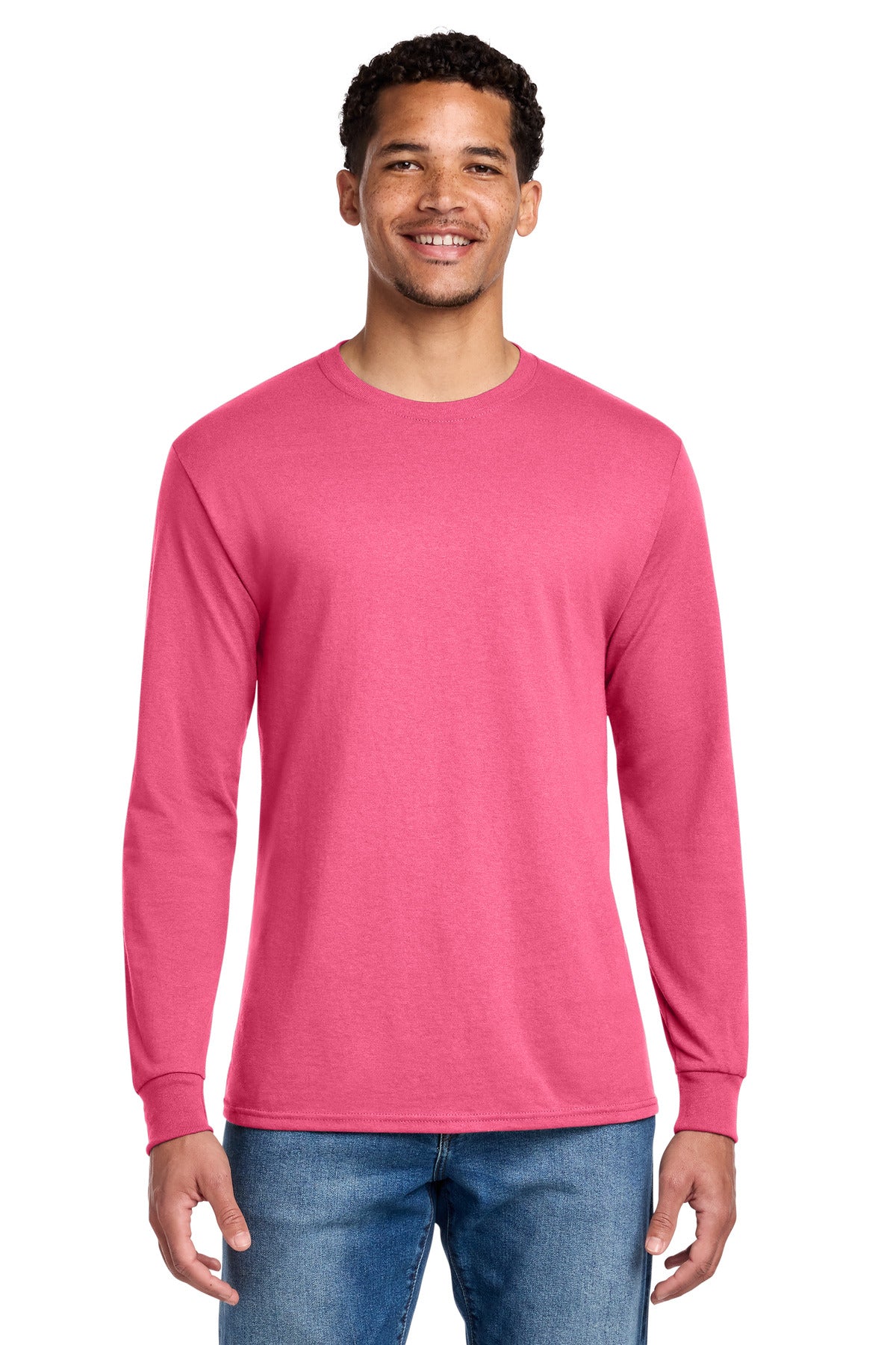 Custom Embroidery or DTF Print - Jerzees ®  - Dri-Power ®  50/50 Cotton/Poly Long Sleeve T-Shirt.  29LS