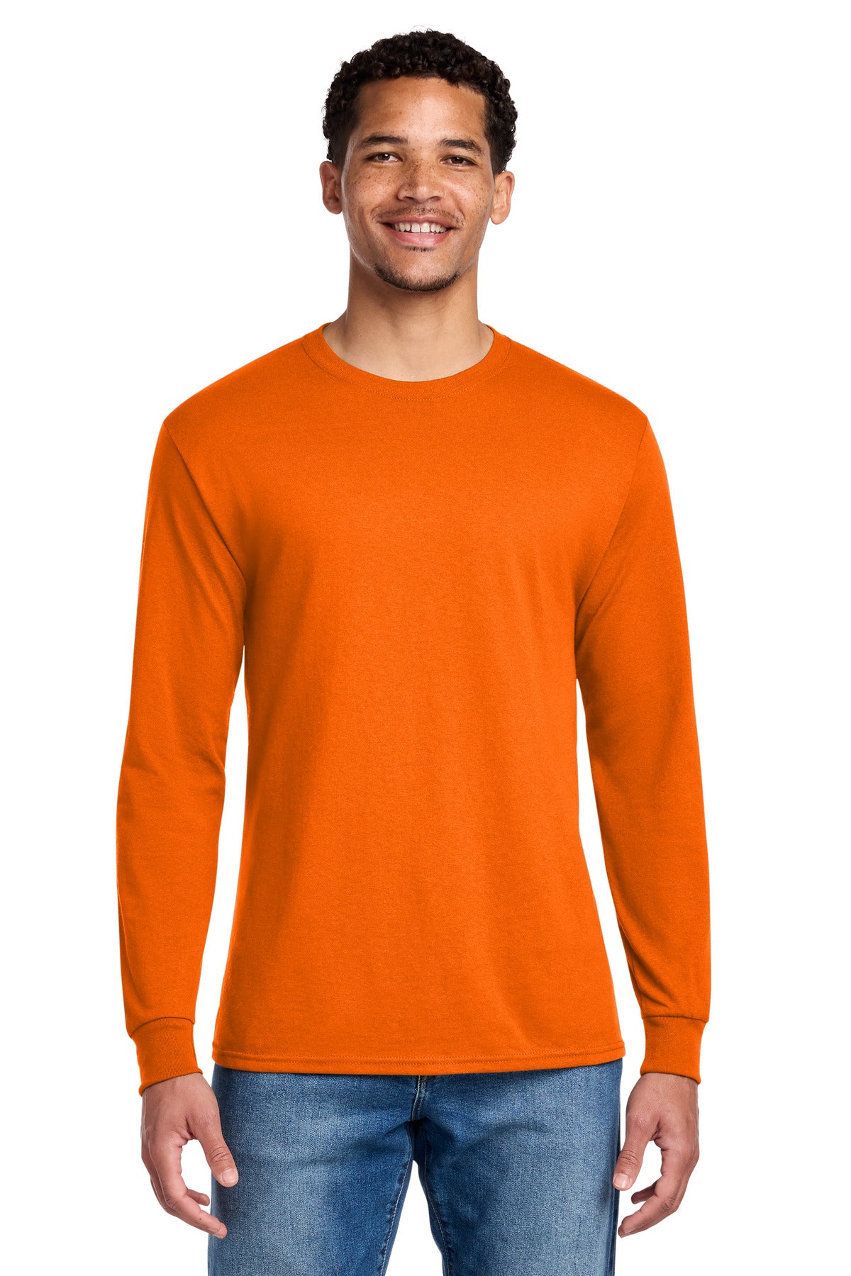 Custom Embroidery or DTF Print - Jerzees ®  - Dri-Power ®  50/50 Cotton/Poly Long Sleeve T-Shirt.  29LS