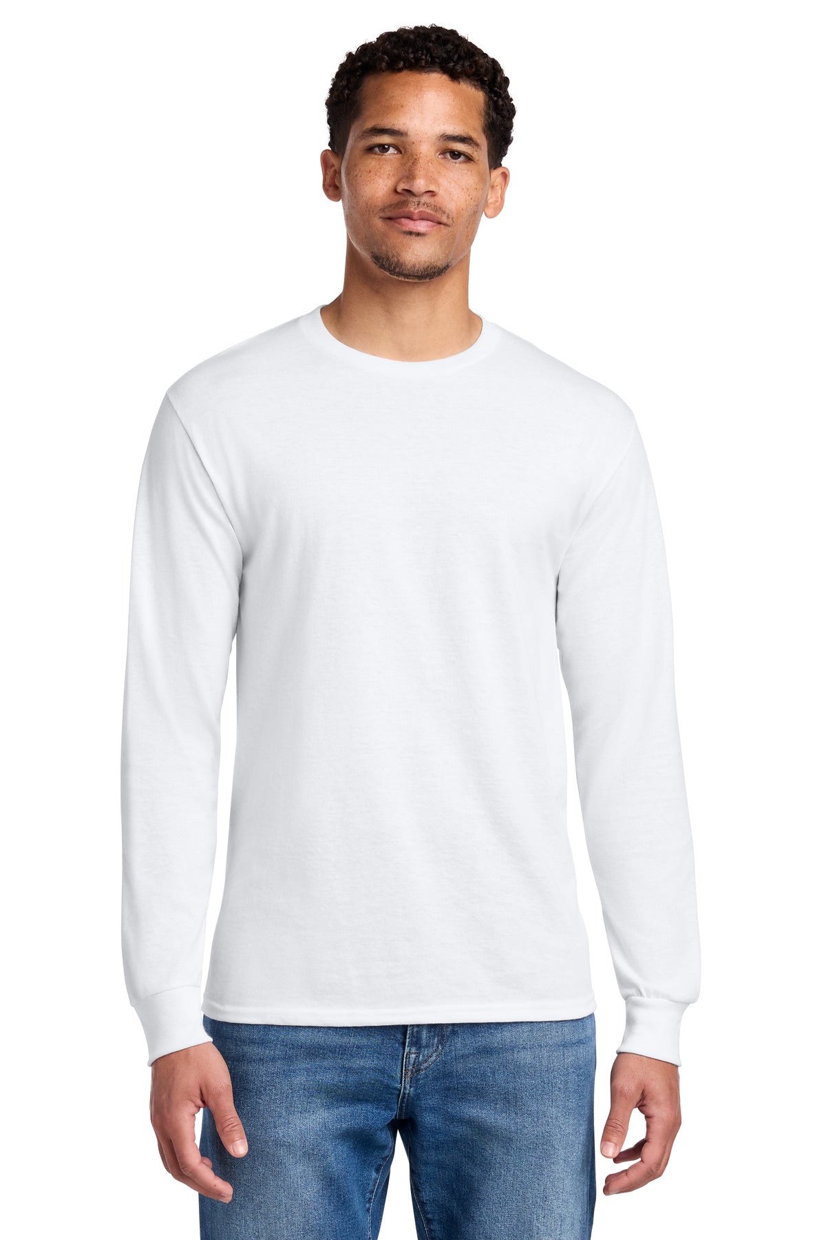 Custom Embroidery or DTF Print - Jerzees ®  - Dri-Power ®  50/50 Cotton/Poly Long Sleeve T-Shirt.  29LS