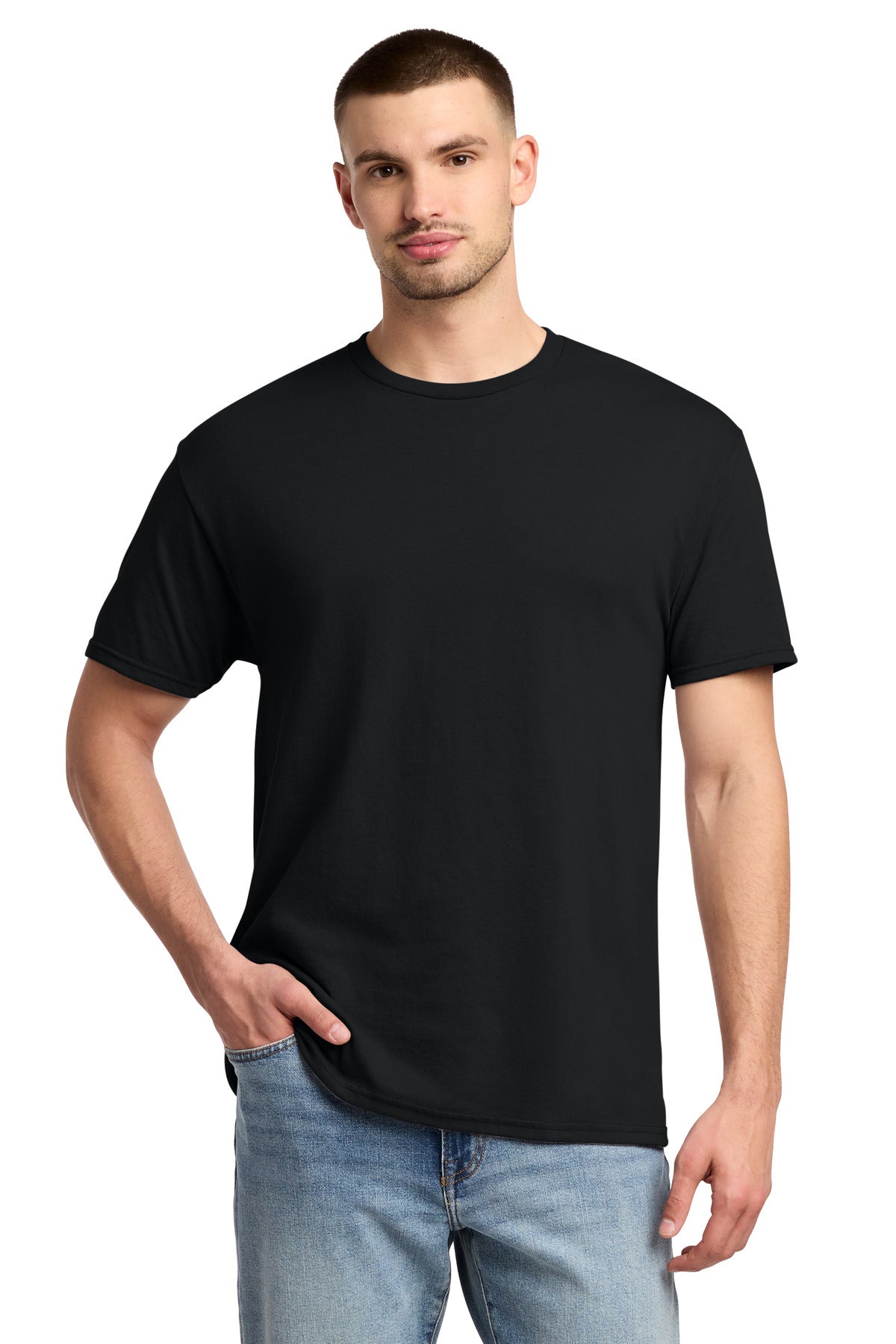 Custom Embroidery or DTF Print - Jerzees ®  -  Dri-Power ®  50/50 Cotton/Poly T-Shirt.  29M