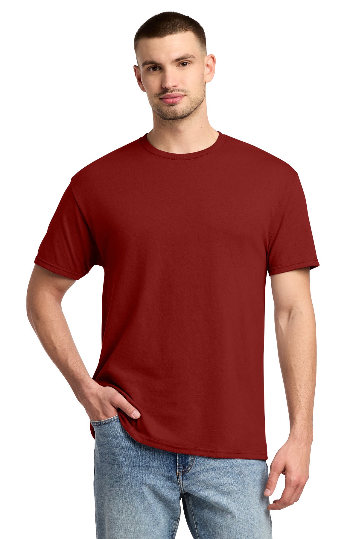 Custom Embroidery or DTF Print - Jerzees ®  -  Dri-Power ®  50/50 Cotton/Poly T-Shirt.  29M