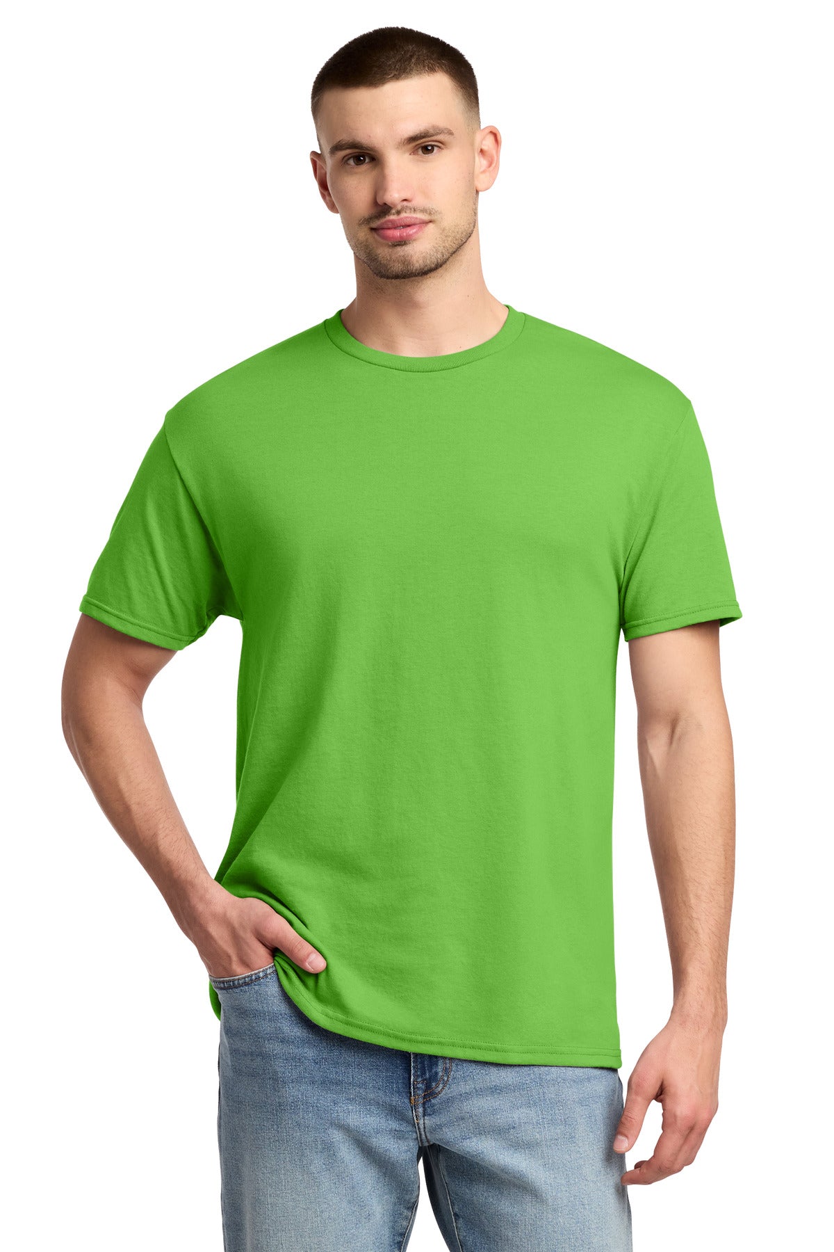 Custom Embroidery or DTF Print - Jerzees ®  -  Dri-Power ®  50/50 Cotton/Poly T-Shirt.  29M