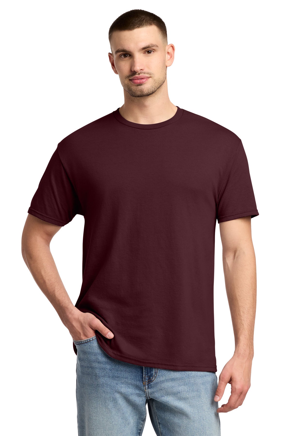 Custom Embroidery or DTF Print - Jerzees ®  -  Dri-Power ®  50/50 Cotton/Poly T-Shirt.  29M