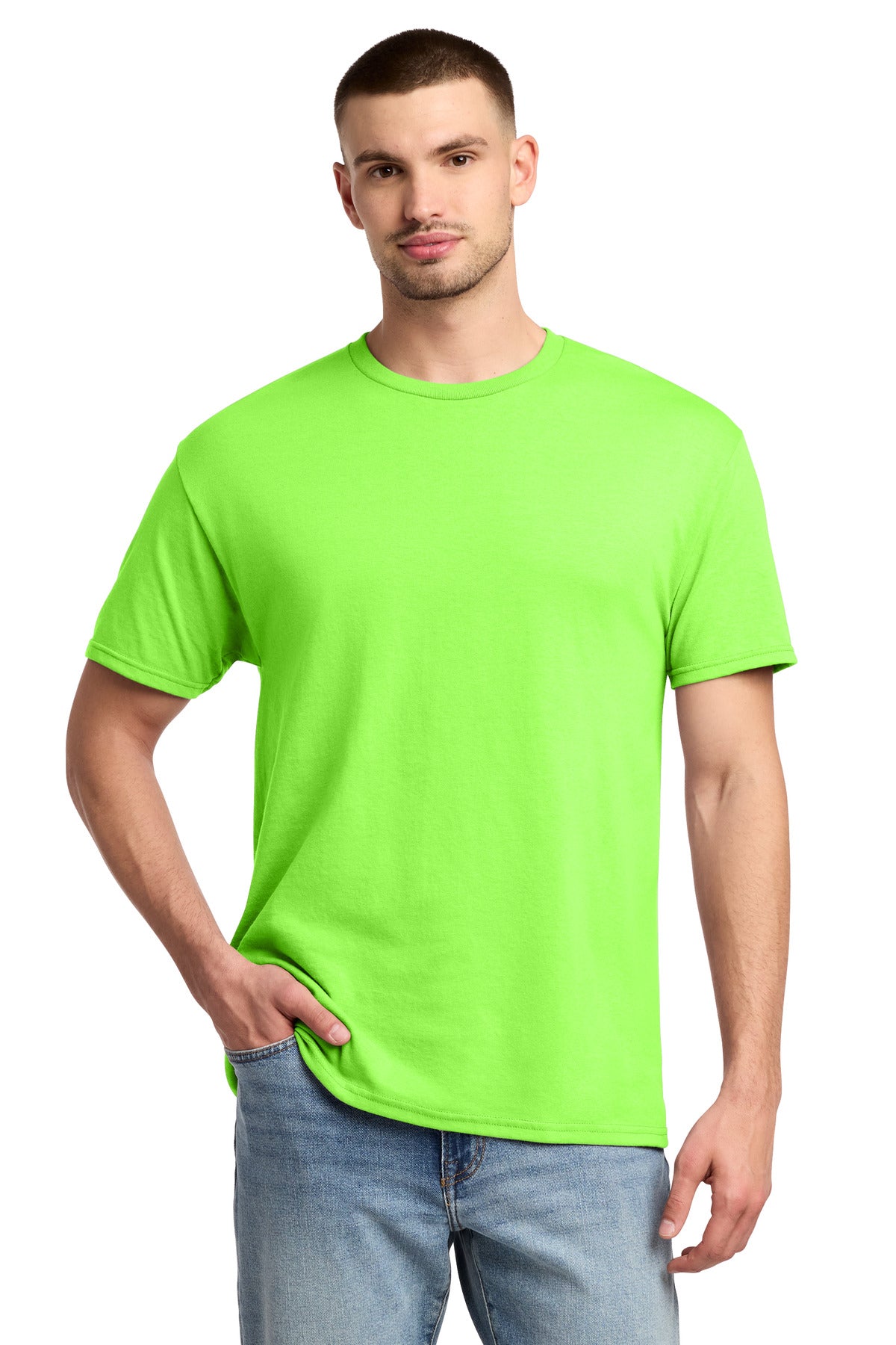 Custom Embroidery or DTF Print - Jerzees ®  -  Dri-Power ®  50/50 Cotton/Poly T-Shirt.  29M