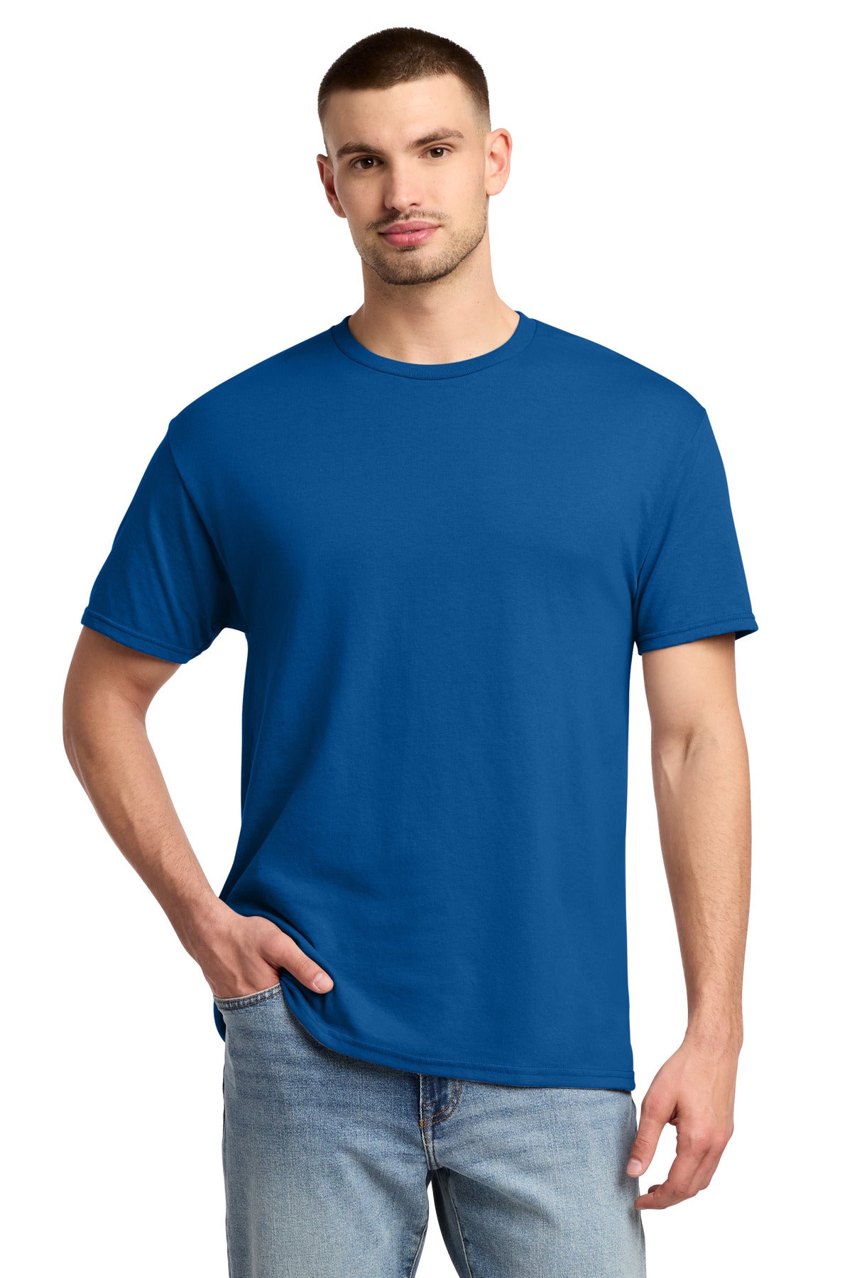 Custom Embroidery or DTF Print - Jerzees ®  -  Dri-Power ®  50/50 Cotton/Poly T-Shirt.  29M
