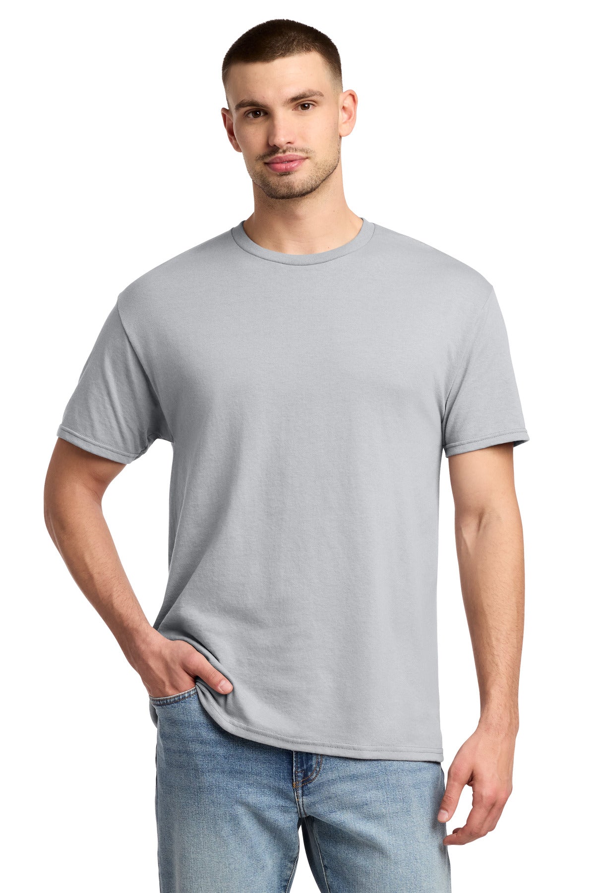 Custom Embroidery or DTF Print - Jerzees ®  -  Dri-Power ®  50/50 Cotton/Poly T-Shirt.  29M