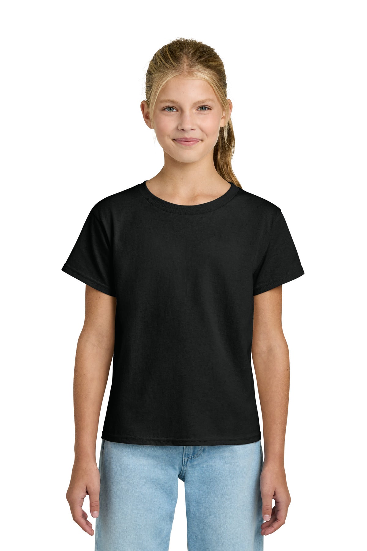 Custom Embroidered or DTF Printed - Gildan ®  Youth Light Cotton Tee 3000B
