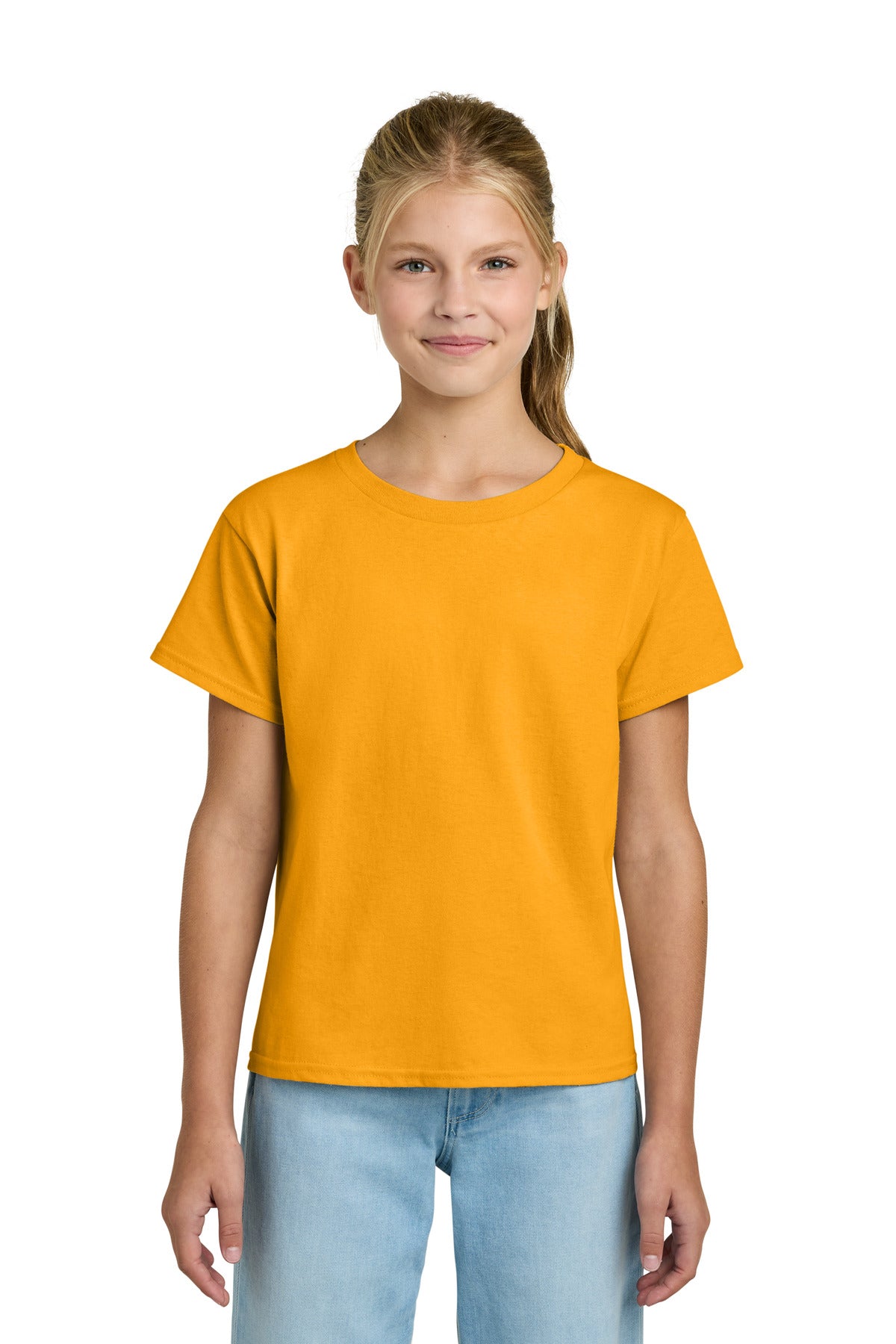 Custom Embroidered or DTF Printed - Gildan ®  Youth Light Cotton Tee 3000B