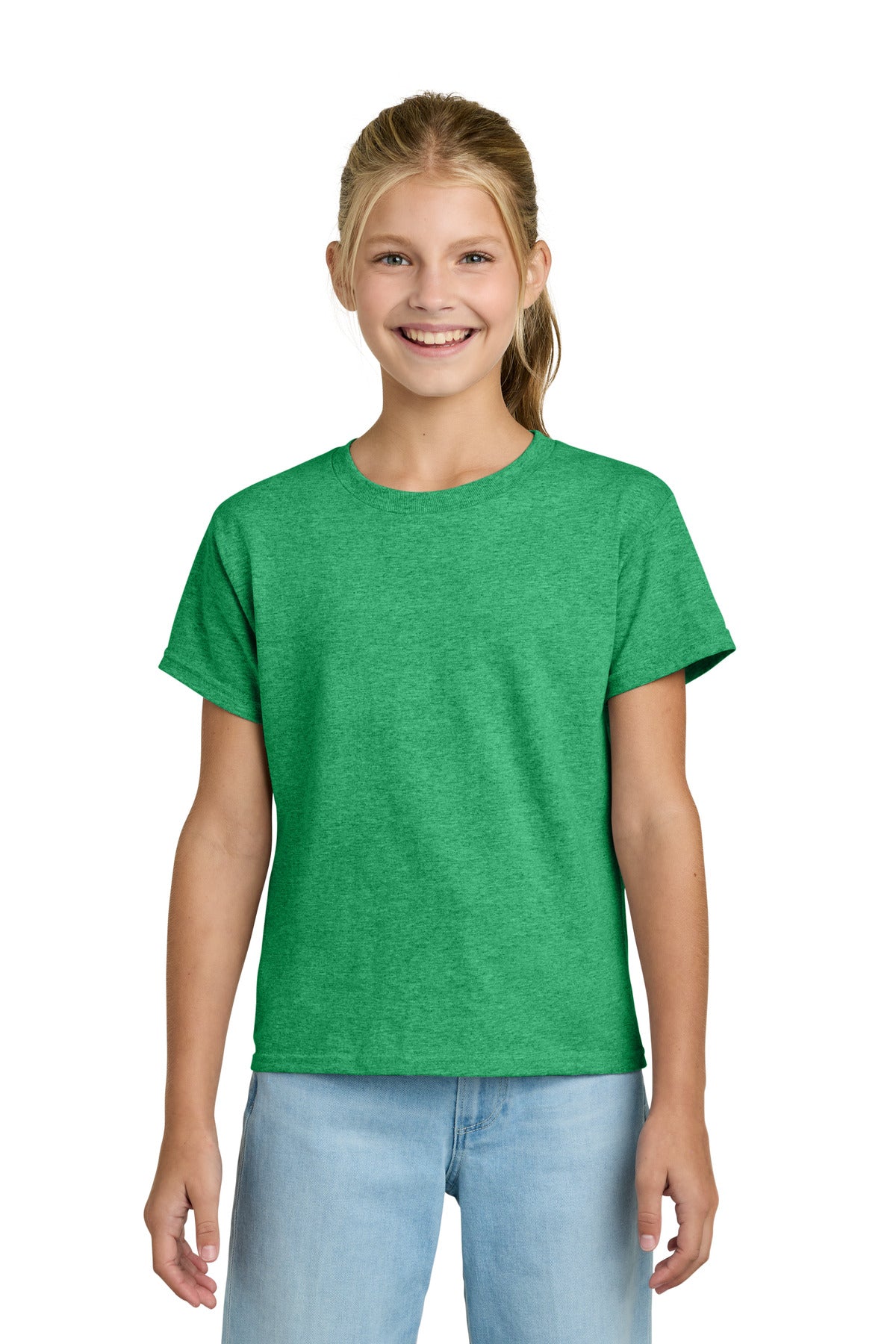 Custom Embroidered or DTF Printed - Gildan ®  Youth Light Cotton Tee 3000B