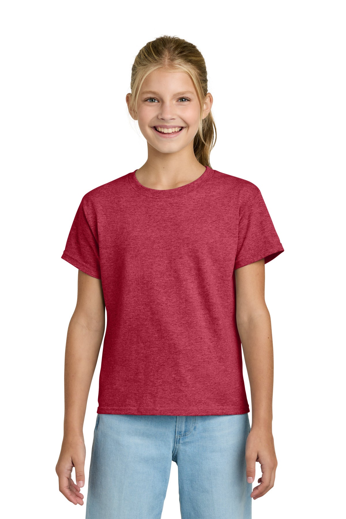 Custom Embroidered or DTF Printed - Gildan ®  Youth Light Cotton Tee 3000B