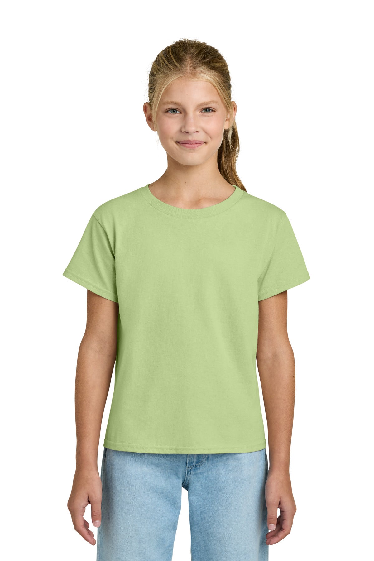 Custom Embroidered or DTF Printed - Gildan ®  Youth Light Cotton Tee 3000B