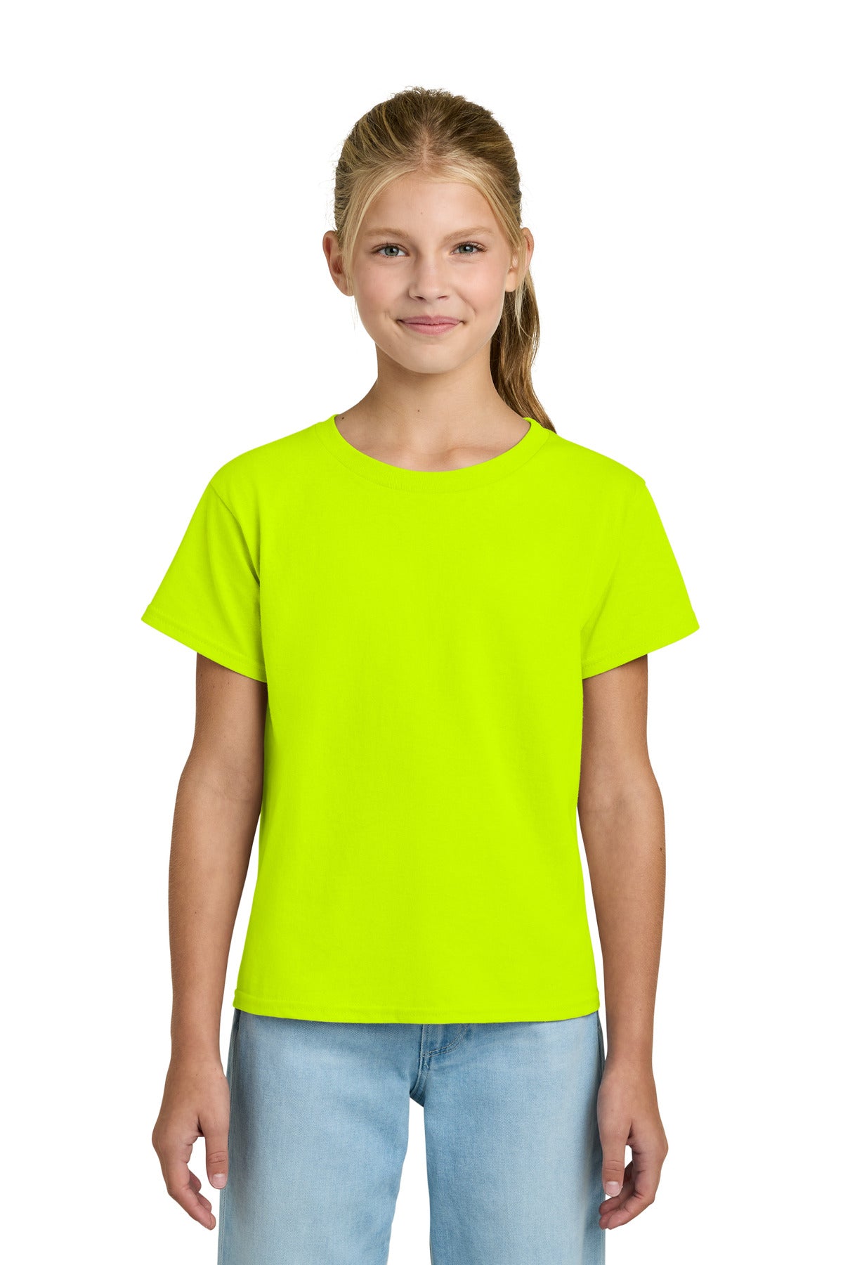 Custom Embroidered or DTF Printed - Gildan ®  Youth Light Cotton Tee 3000B
