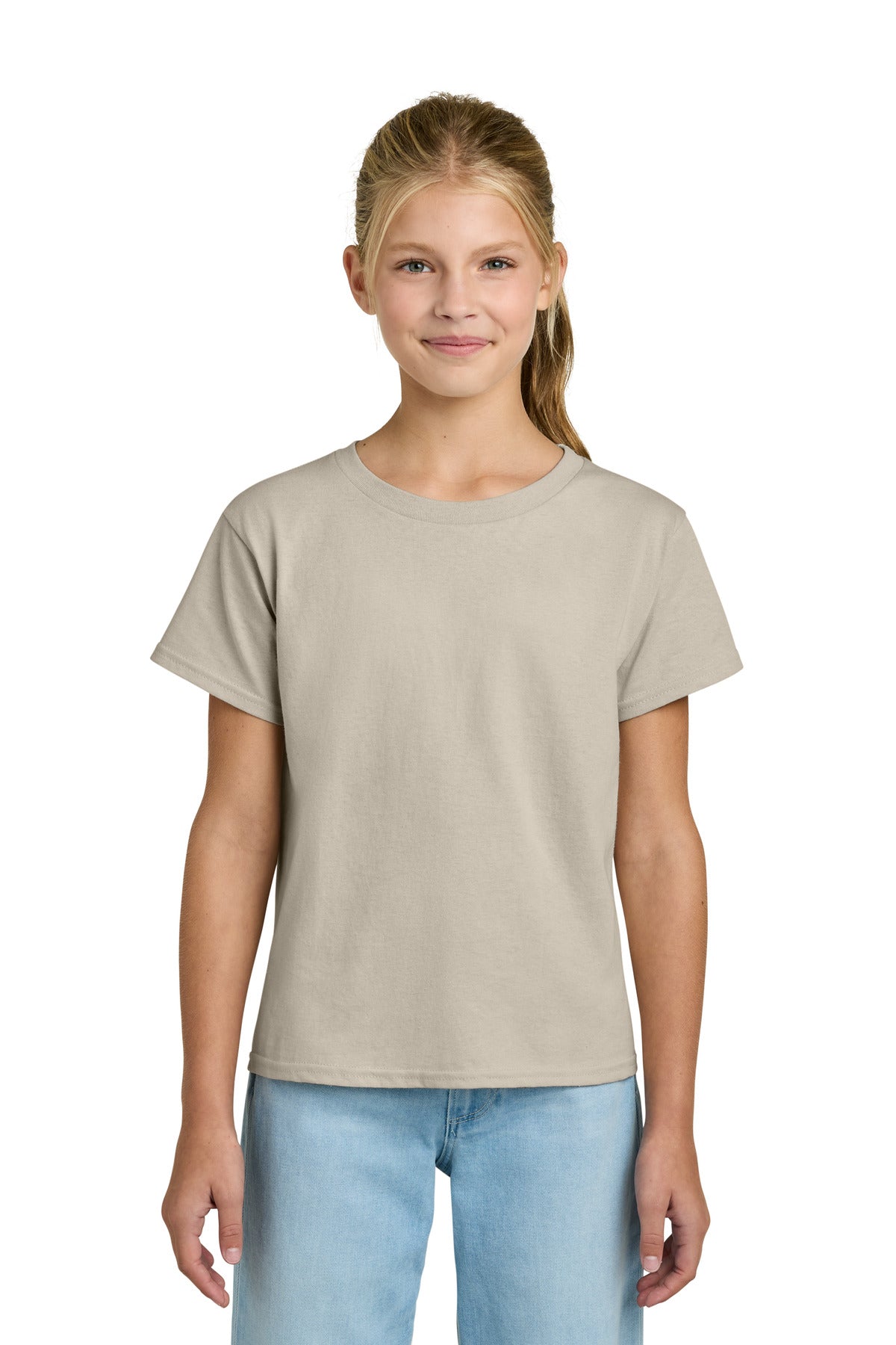 Custom Embroidered or DTF Printed - Gildan ®  Youth Light Cotton Tee 3000B