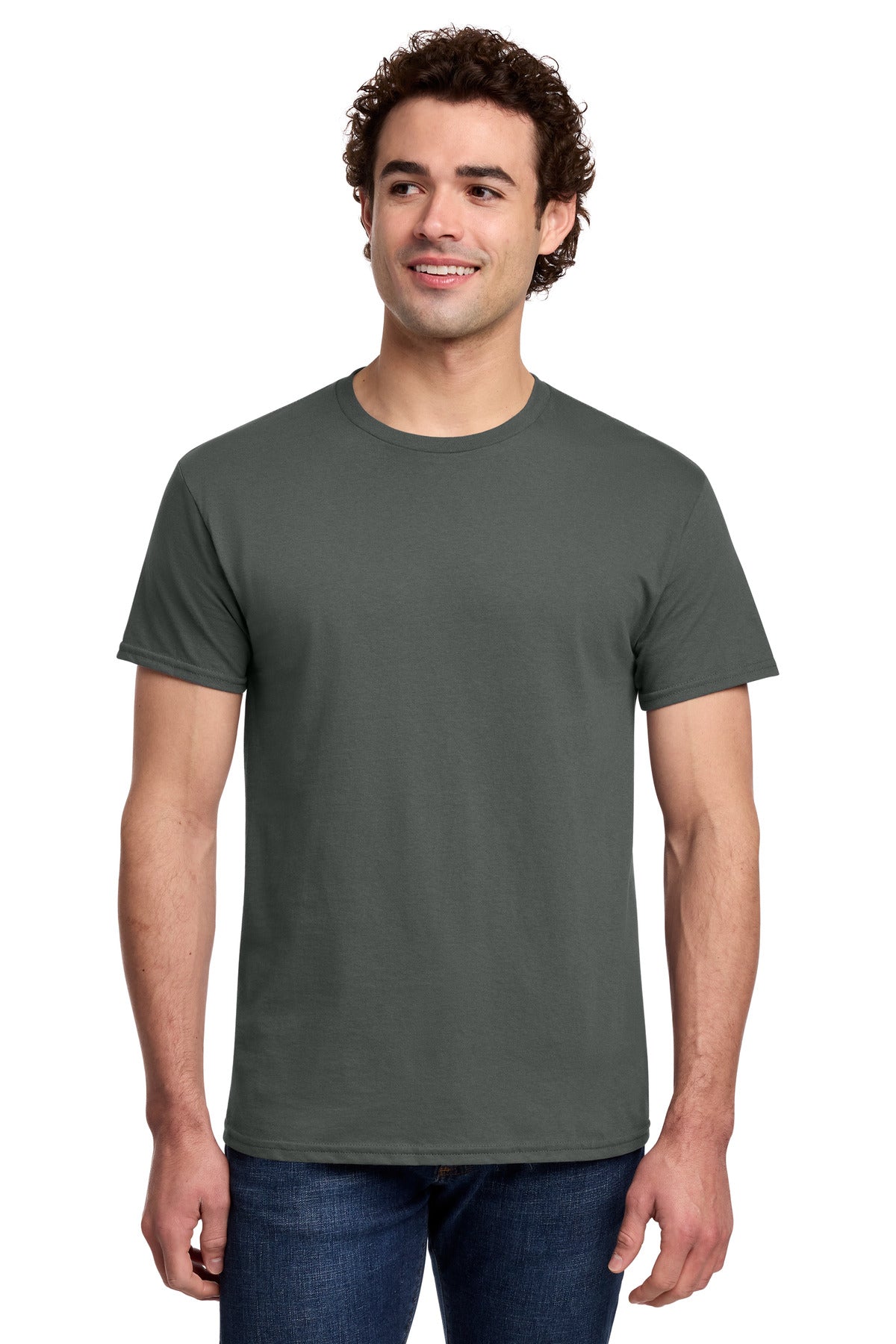 Custom Embroidered or DTF Printed - Gildan ®  Light Cotton Tee 3000