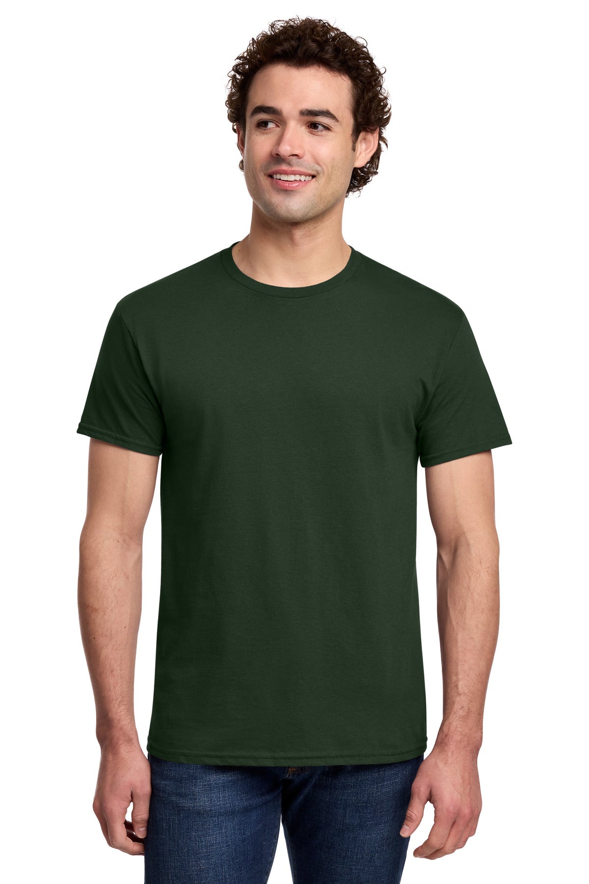 Custom Embroidered or DTF Printed - Gildan ®  Light Cotton Tee 3000