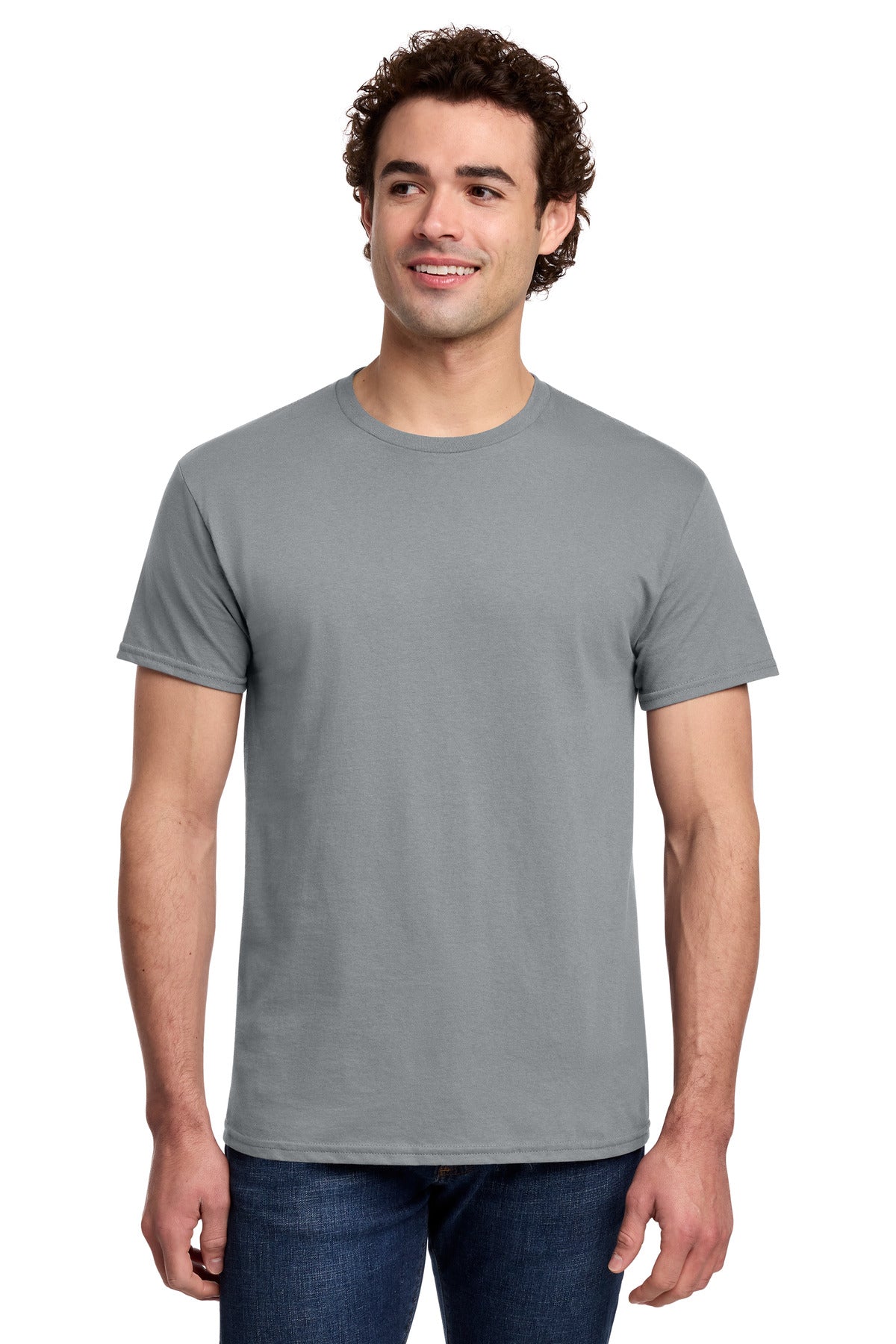 Custom Embroidered or DTF Printed - Gildan ®  Light Cotton Tee 3000