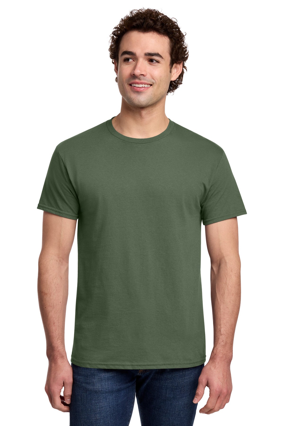 Custom Embroidered or DTF Printed - Gildan ®  Light Cotton Tee 3000