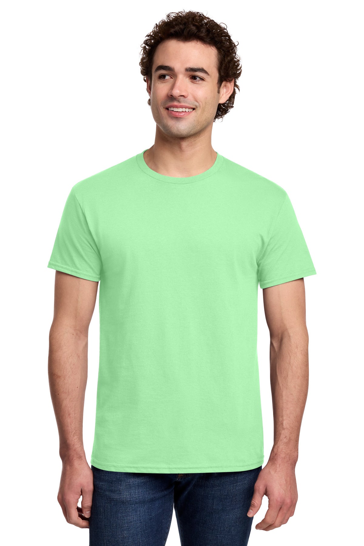 Custom Embroidered or DTF Printed - Gildan ®  Light Cotton Tee 3000