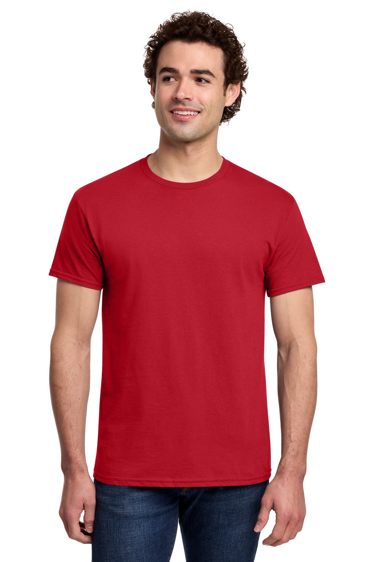 Custom Embroidered or DTF Printed - Gildan ®  Light Cotton Tee 3000