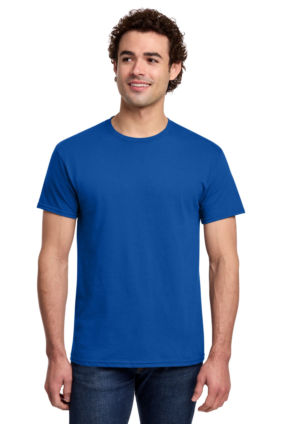 Custom Embroidered or DTF Printed - Gildan ®  Light Cotton Tee 3000