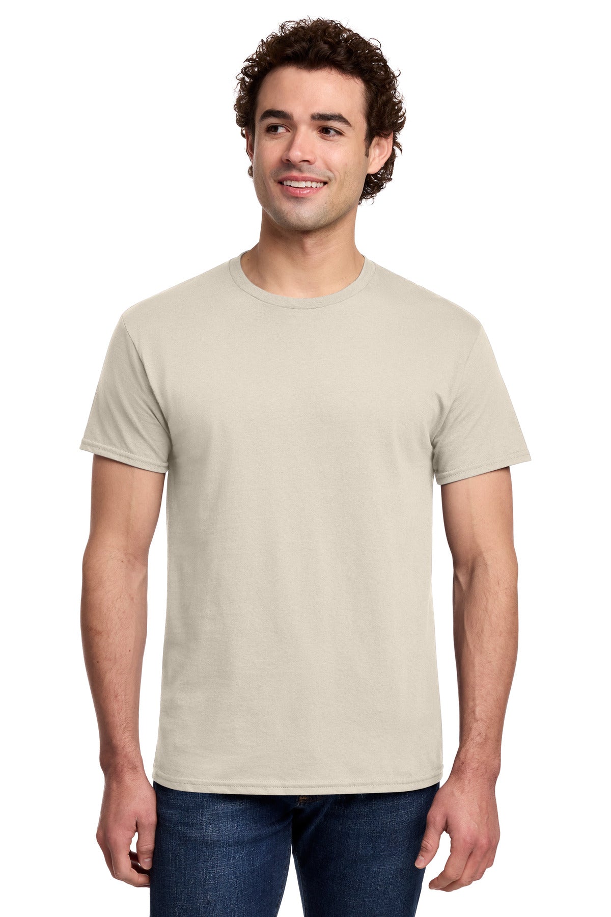 Custom Embroidered or DTF Printed - Gildan ®  Light Cotton Tee 3000