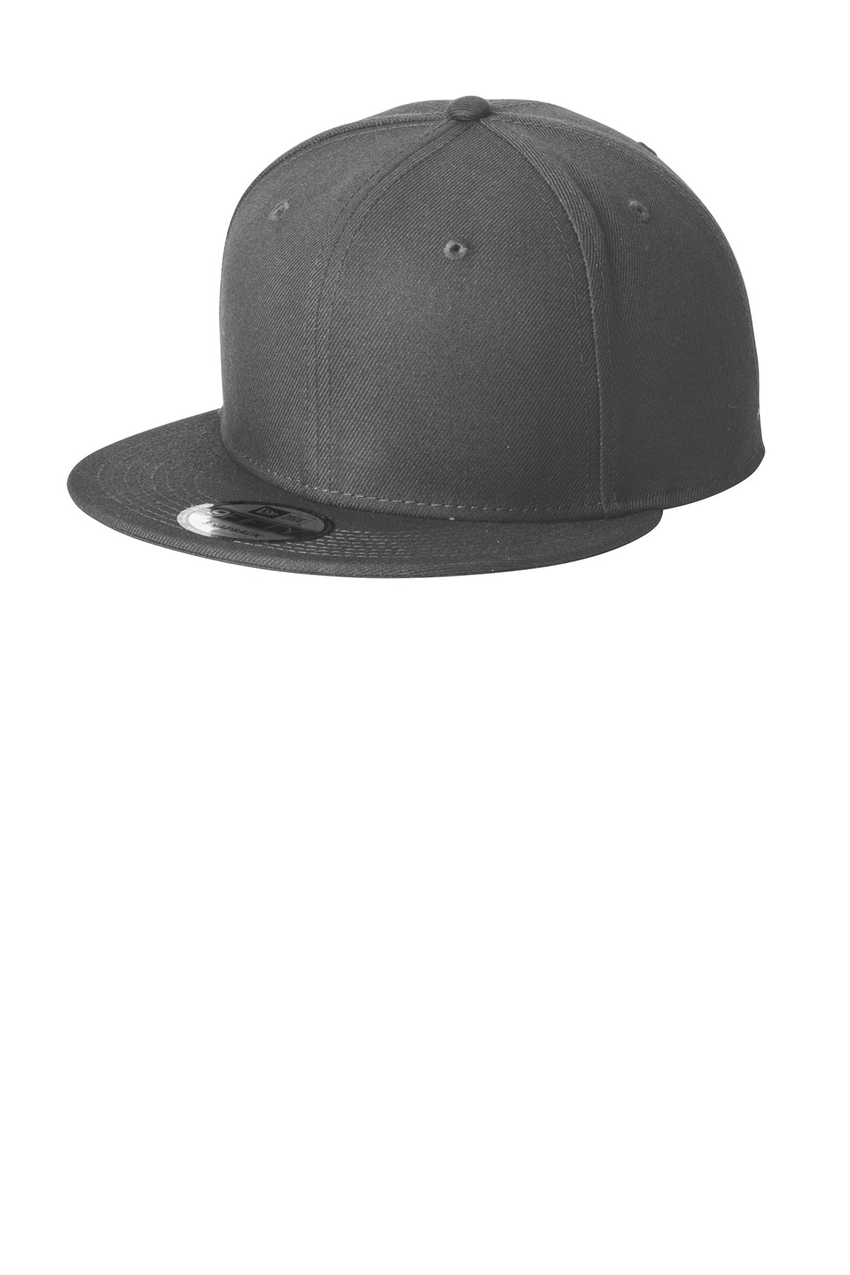 Custom Embroidered - New Era® Standard Fit Flat Bill Snapback Cap NE40