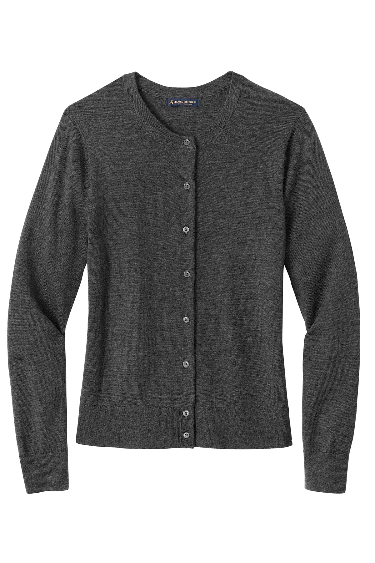 Custom Embroidered - Brooks Brothers® Women's Washable Merino Cardigan Sweater BB18413