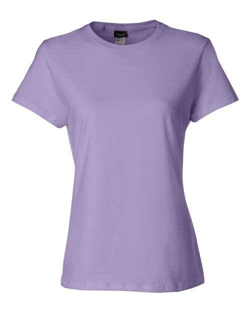 Custom Embroidered - Hanes - Women's Perfect-T T-Shirt - Lavender - SL04