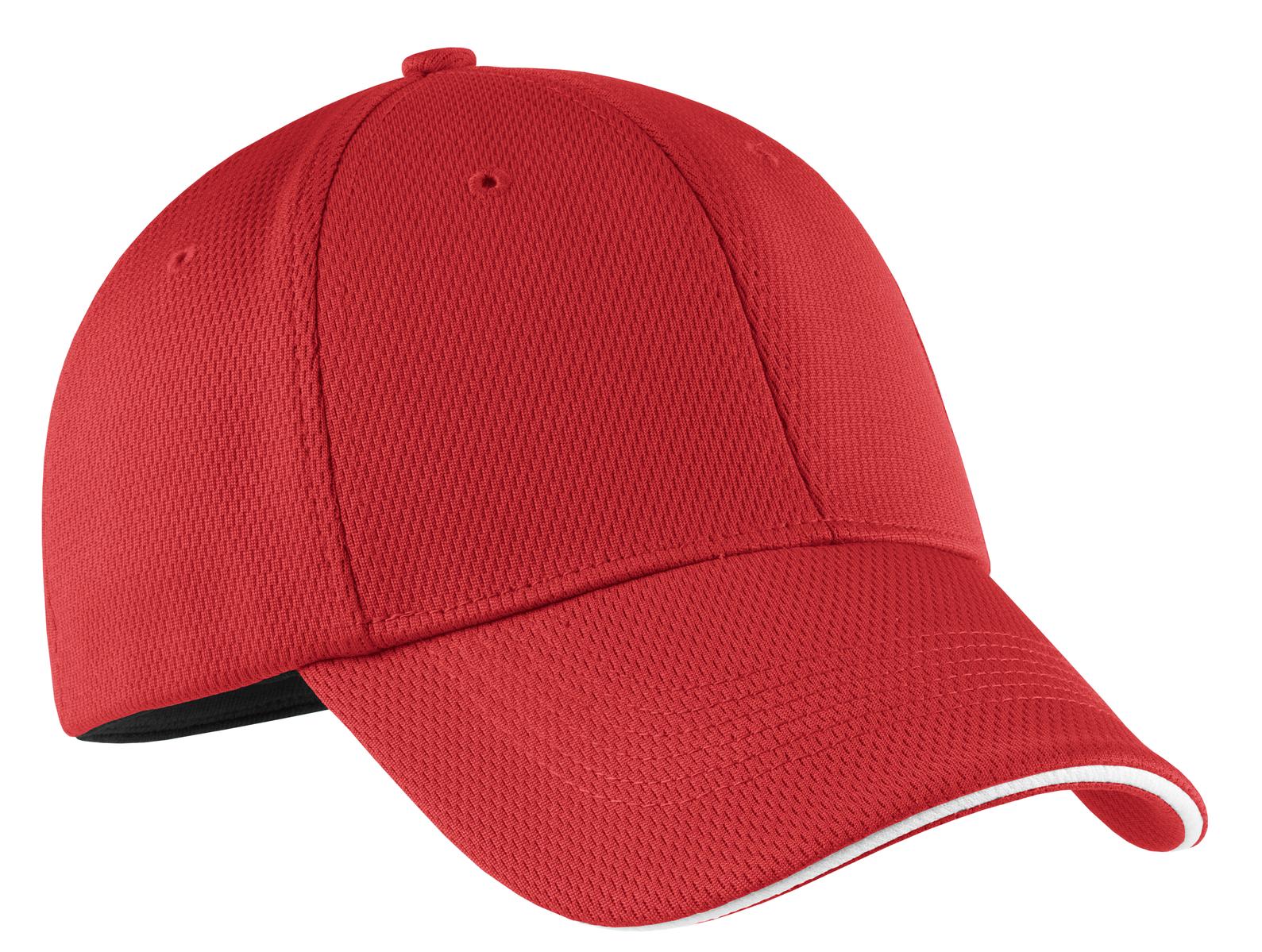 Custom Embroidered - Nike Dri-FIT Mesh Swoosh Flex Sandwich Cap.  333115