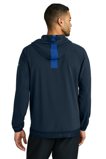 Custom Embroidered - Nike Pro Hooded Jacket NKFQ4761