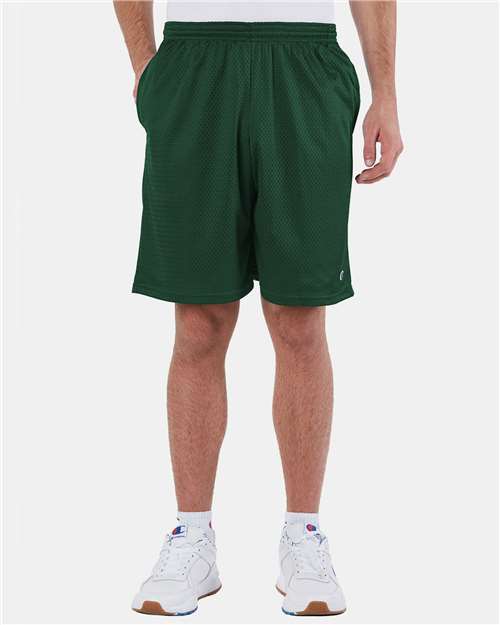 Custom Embroidered - Champion - Polyester Mesh 9" Shorts with Pockets - S162