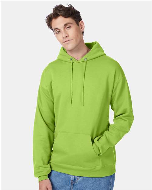 Custom Embroidered - Hanes - Ecosmart® Hooded Sweatshirt - Lime - P170